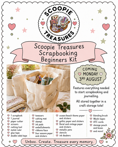 Scoopie Treasures Beginners Scrapbooking Kit